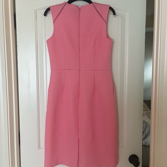 J Crew Portfolio Sheath Dress in Dover Pink - Picture 3 of 7